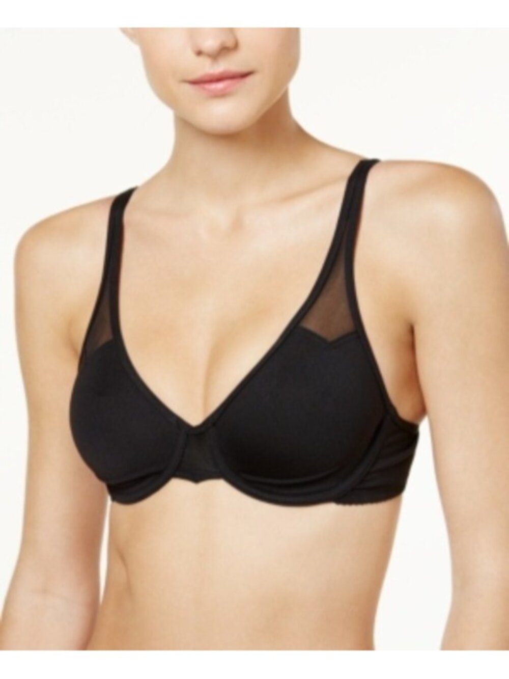 Wacoal Body by Wacoal Seamless Underwire Bra 65115 - Black 34B